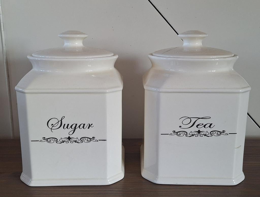 Braxton Collection Suiker- en Theebussen, Ophalen, Gebruikt