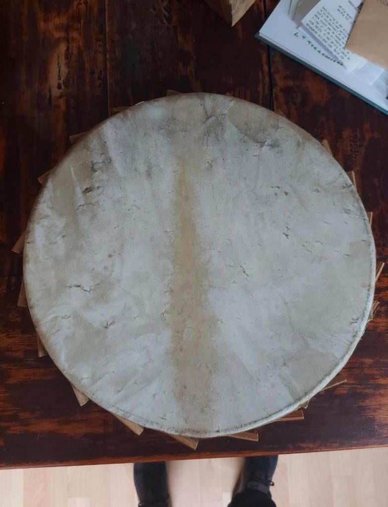 Sjamanendrum met echte huid, Muziek en Instrumenten, Percussie, Ophalen of Verzenden, Trommel