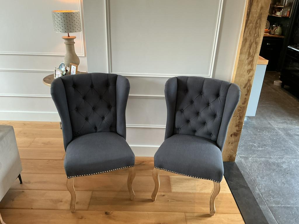 2 Landelijke Stoelen, Ophalen, Gebruikt, Twee, Landelijk