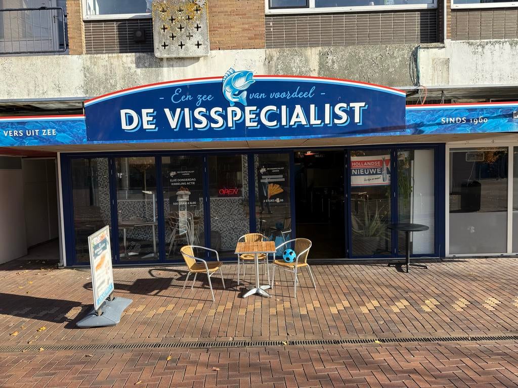 Viszaak ter Overname Leiden - Toplocatie! Viswinkel