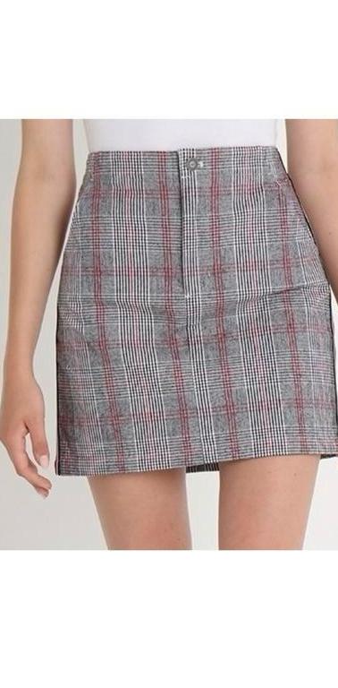 Hollister geruit rokje | maat S | preppy & trendy, Kleding | Dames, Rokken, Wit, Nieuw, Ophalen of Verzenden, Maat 36 (S)