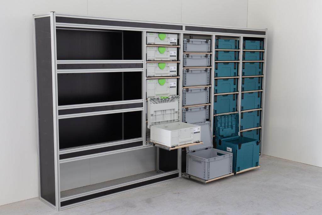 Bedrijfswageninrichting businrichting werkbus festool makita, Ophalen of Verzenden, Nieuw