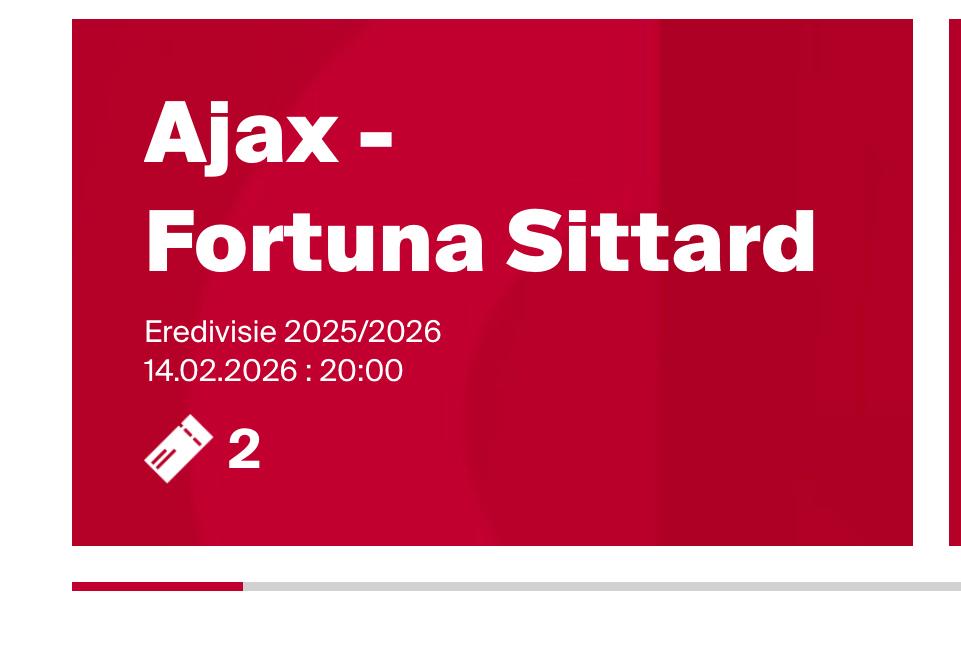 Ajax fortuna, Tickets en Kaartjes, Sport | Voetbal, Twee personen, April