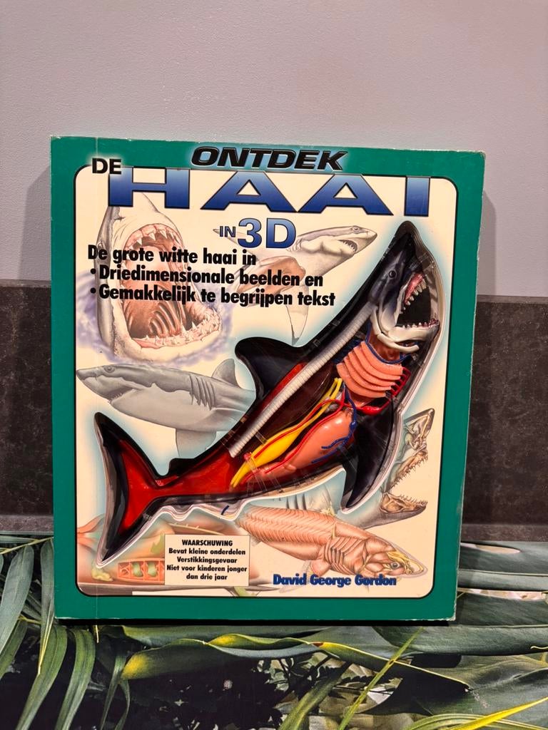 Haaien boek in 3D, Ophalen, Zo goed als nieuw