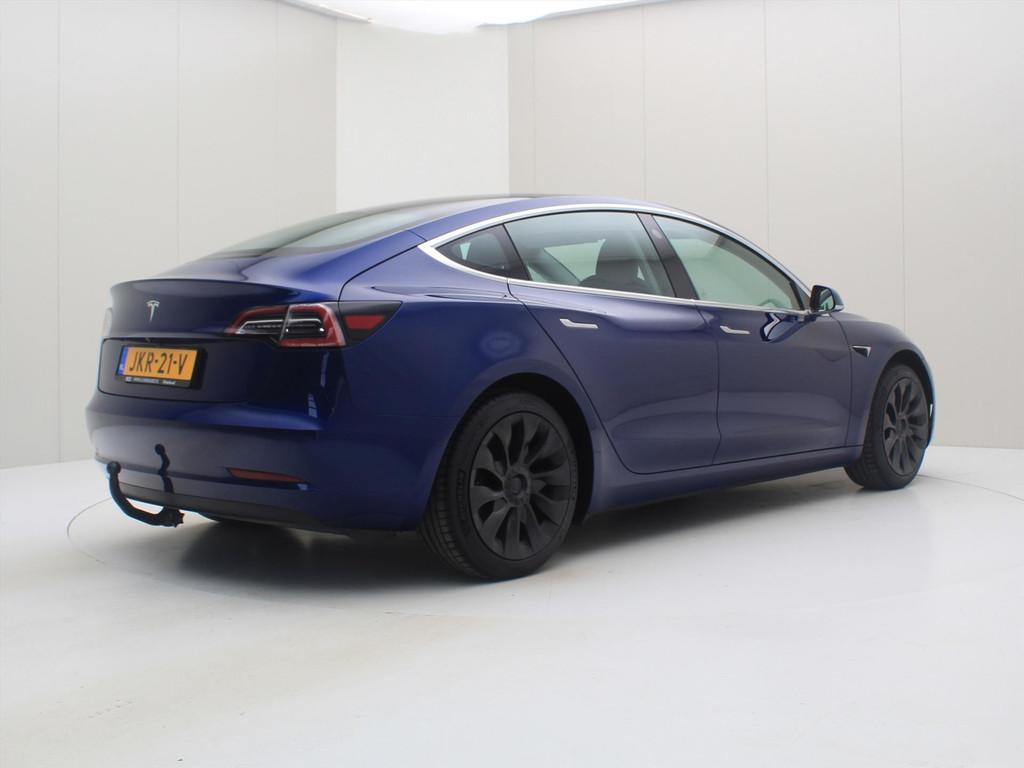 Tesla Model 3 Standard RWD Plus [ TREKHAAK+AUTOPILOT+60 kWh+, Gebruikt, Zwart, Blauw, Metallic lak