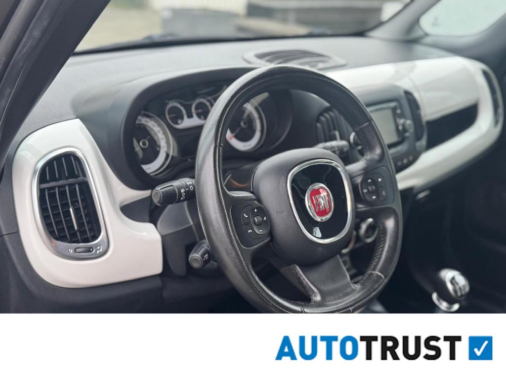 Fiat 500 L 0.9 TwinAir Trekking,1eigenaar,navigatie, cruise, Voorwielaandrijving, Gebruikt, Euro 6, Leder en Stof
