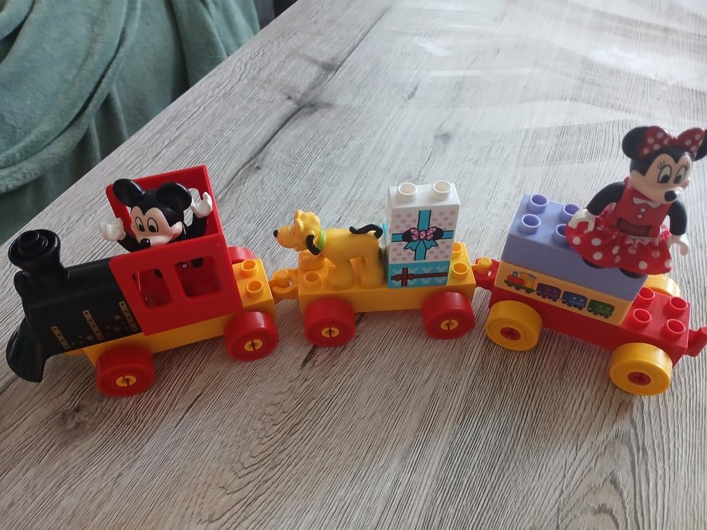 Duplo Mickey en Minnie trein en Peppa Pig set, Ophalen of Verzenden