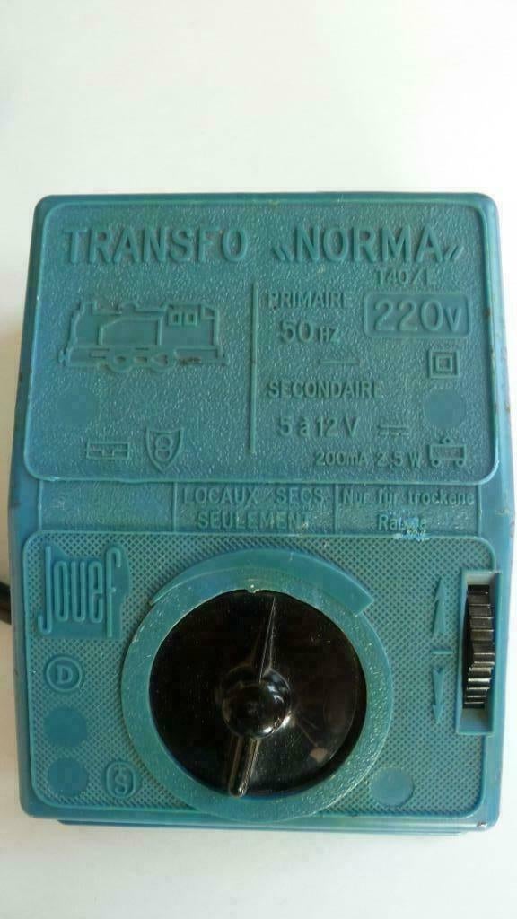 Transformator Norma (Jouef) en Titan 802, Transformator of Voeding, Gebruikt, Gelijkstroom, Jouef