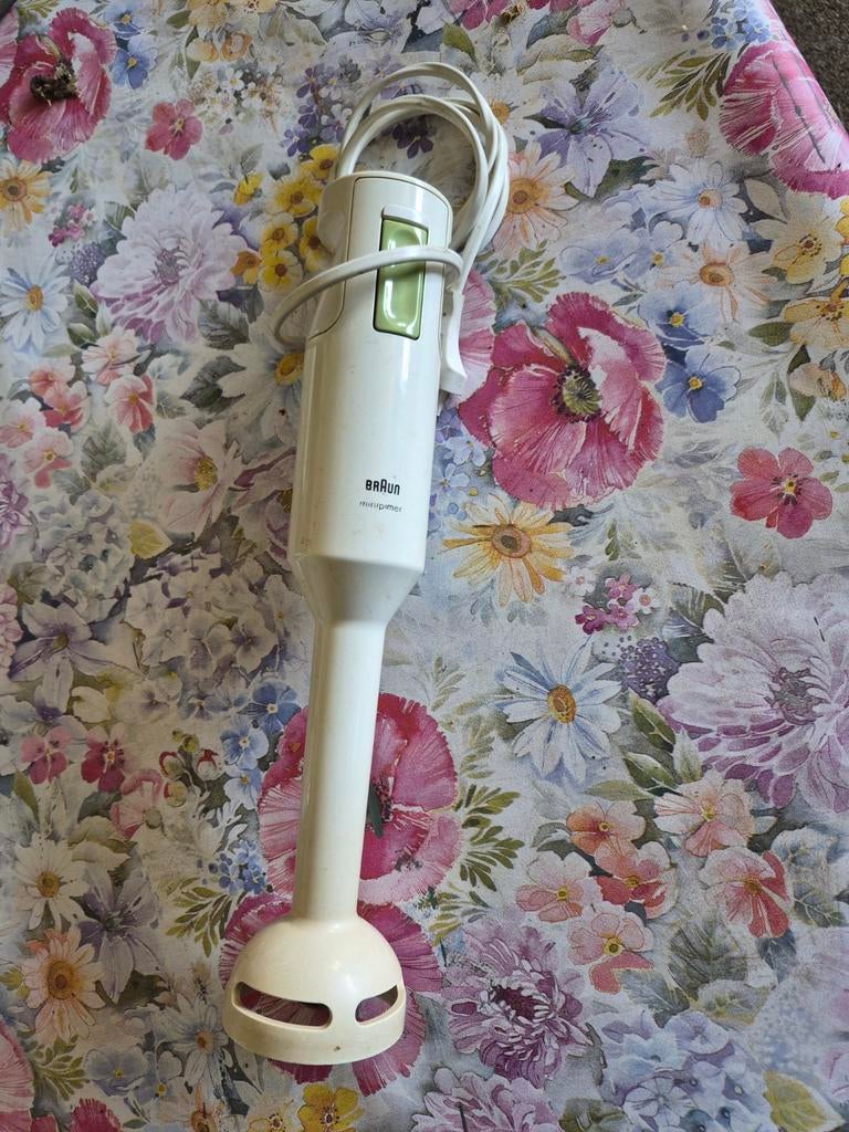 Braun Multiquick staafmixer - Gebruikt, Minder dan 1 liter, Ophalen of Verzenden, Gebruikt, 1 snelheid
