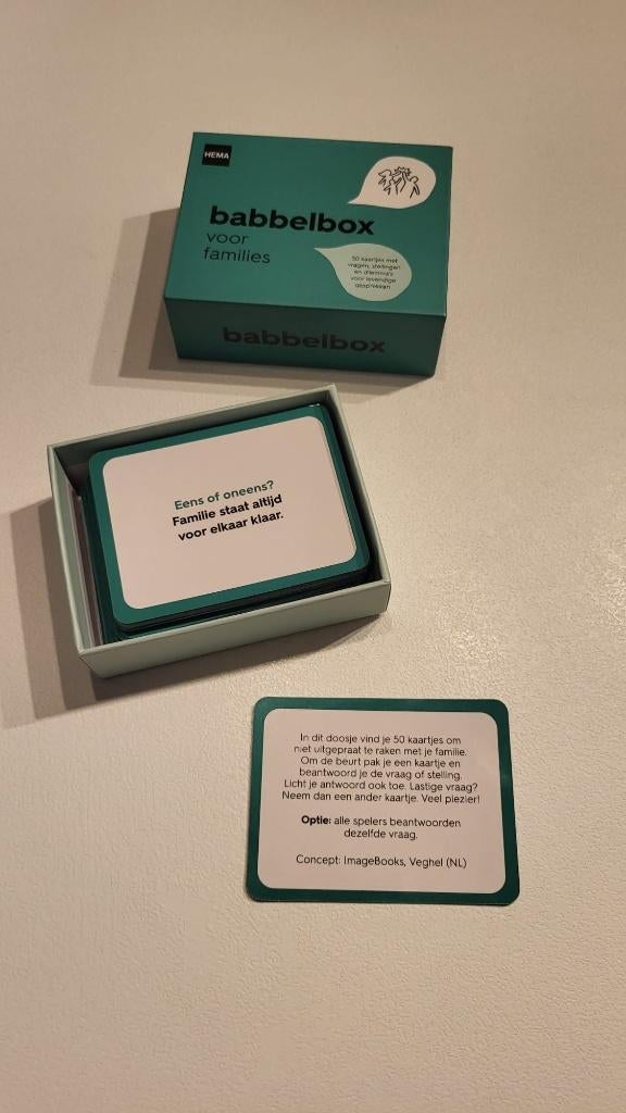 Babbelbox familie, Vijf spelers of meer, Ophalen of Verzenden, Nieuw, Hema