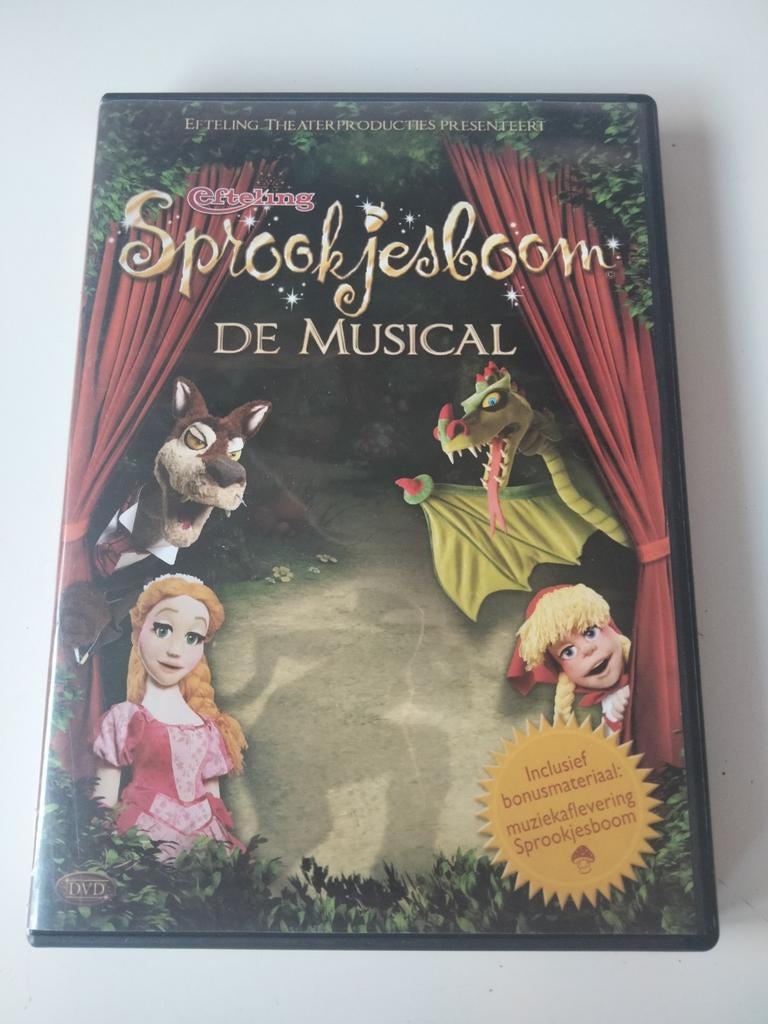 Sprookjesboom de musical dvd, Ophalen of Verzenden, Gebruikt, Overige typen