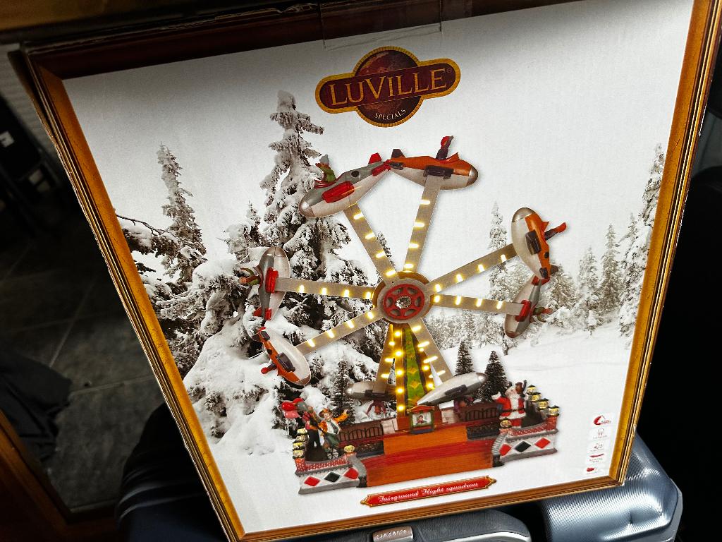 Kerst schaatsbaan en draaiende attractie, Ophalen of Verzenden