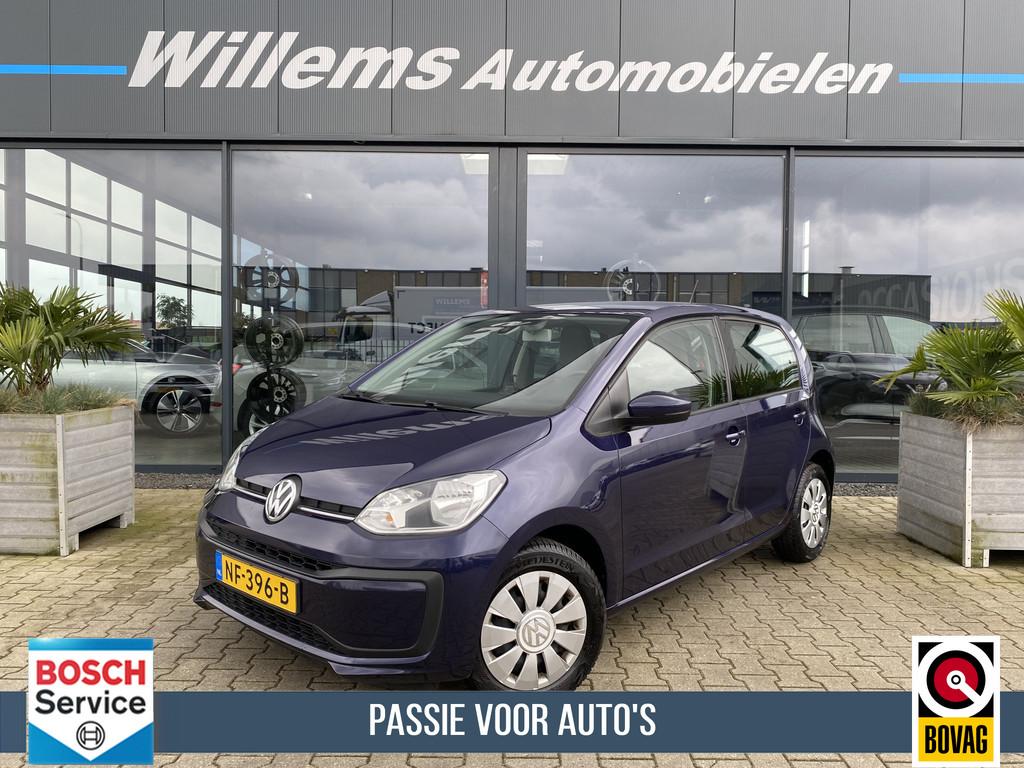 Volkswagen up! 1.0 BMT move up! Airco, Bluetooth & 5DRS, Stof, Gebruikt, Met garantie (alle), Origineel Nederlands