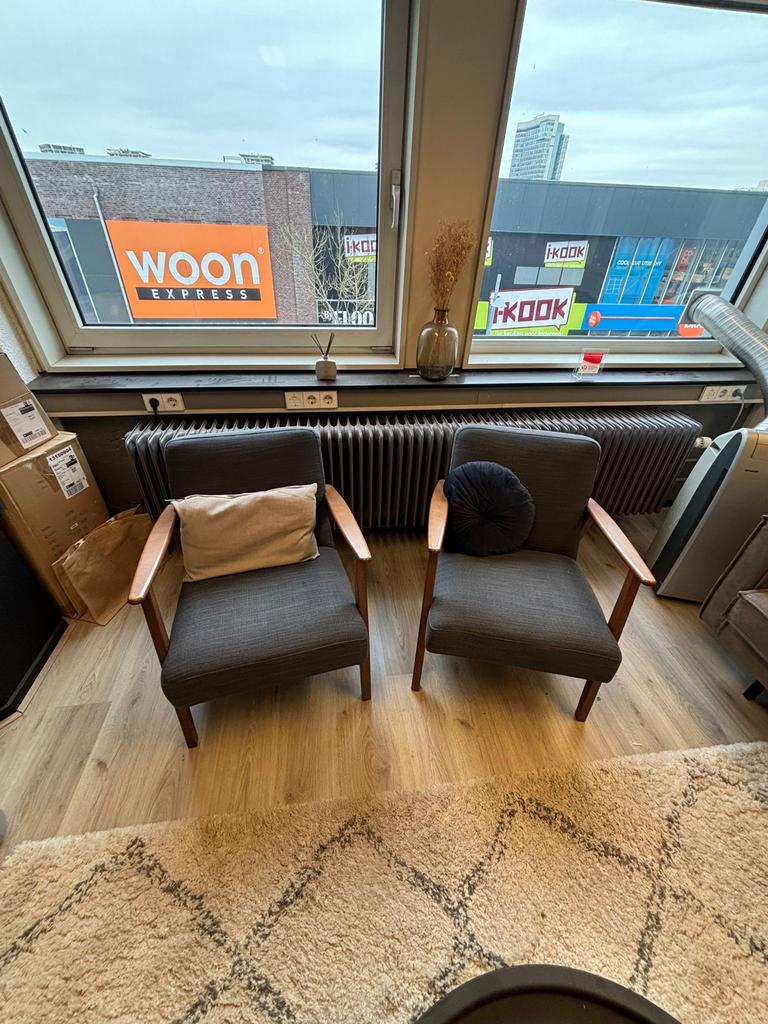 Set van 2 fauteuils Ekenaset (IKEA), Ophalen, Gebruikt, Minder dan 75 cm, 50 tot 75 cm