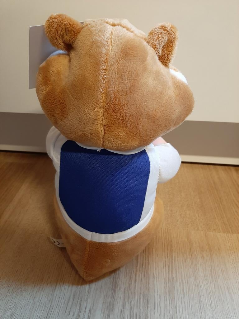 AH hamster knuffel voetbal met vaantje, Ophalen of Verzenden, Overige typen