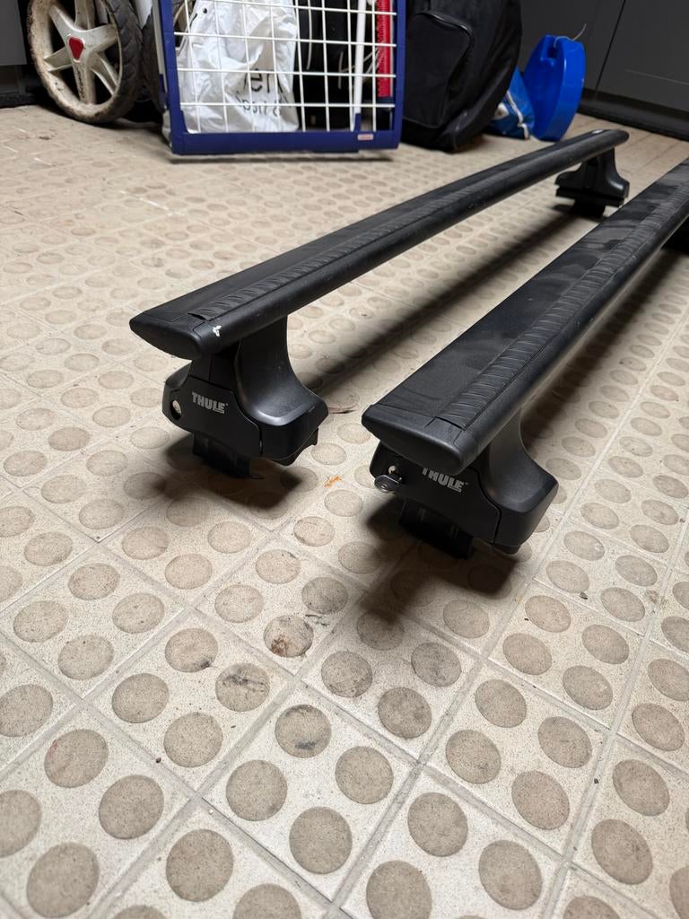 Thule Wingbar dakdragers voor Golf 7 5-deurs, Auto diversen, Dakdragers, Ophalen, Gebruikt