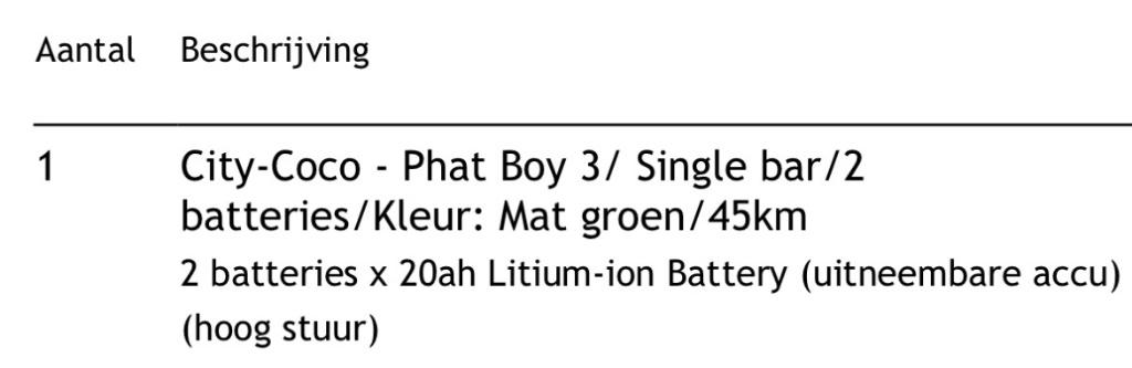 City Coco Phat Boy 3, Maximaal 45 km/u, Elektrisch, Zo goed als nieuw, Ophalen