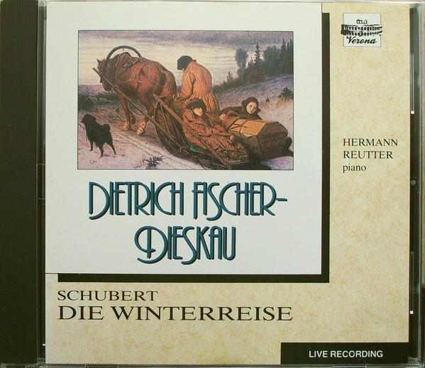 Fischer-Dieskau, Schubert, Hermann Reutter – Die Winterreise, Ophalen of Verzenden, Romantiek, Gebruikt, Orkest of Ballet