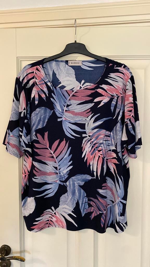 Zomershirt maat 56, Ophalen of Verzenden, Zo goed als nieuw, Blauw, Blouse of Tuniek