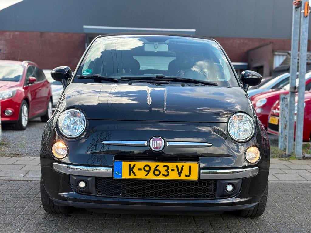 Fiat 500 C 1.2 Lounge | Airco | Half Leder | 16” LMV |, Voorwielaandrijving, Parkeersensor, Gebruikt, 4 cilinders