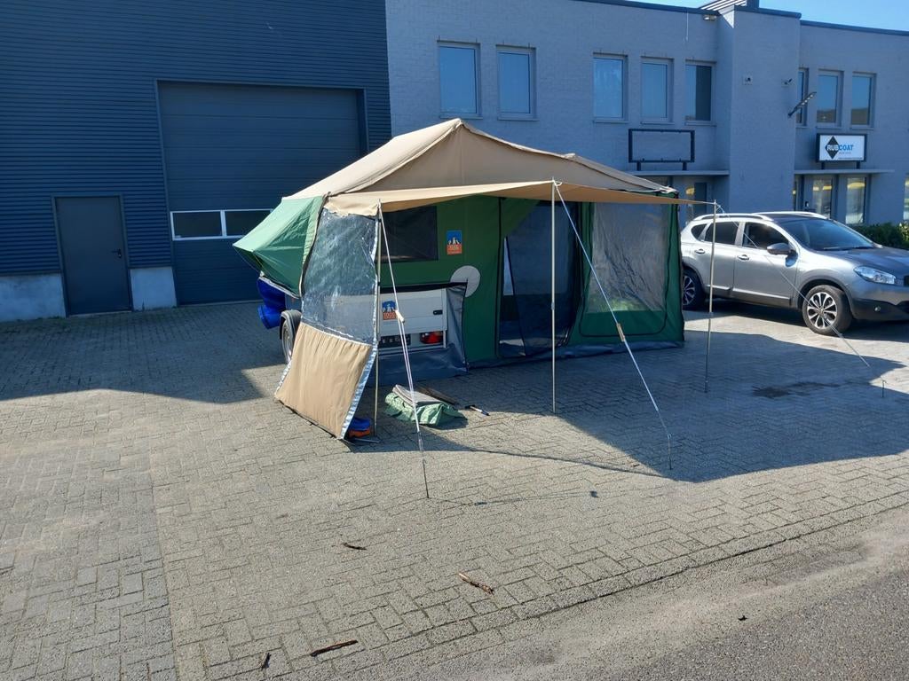 3Dog traildog vouwwagen, Ophalen, 3DOG, Aanwezig, Tot en met 4