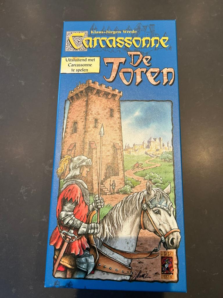 Carcassonne Uitbreiding: De Toren, Hobby en Vrije tijd, Gezelschapsspellen | Bordspellen, Vijf spelers of meer, Ophalen of Verzenden