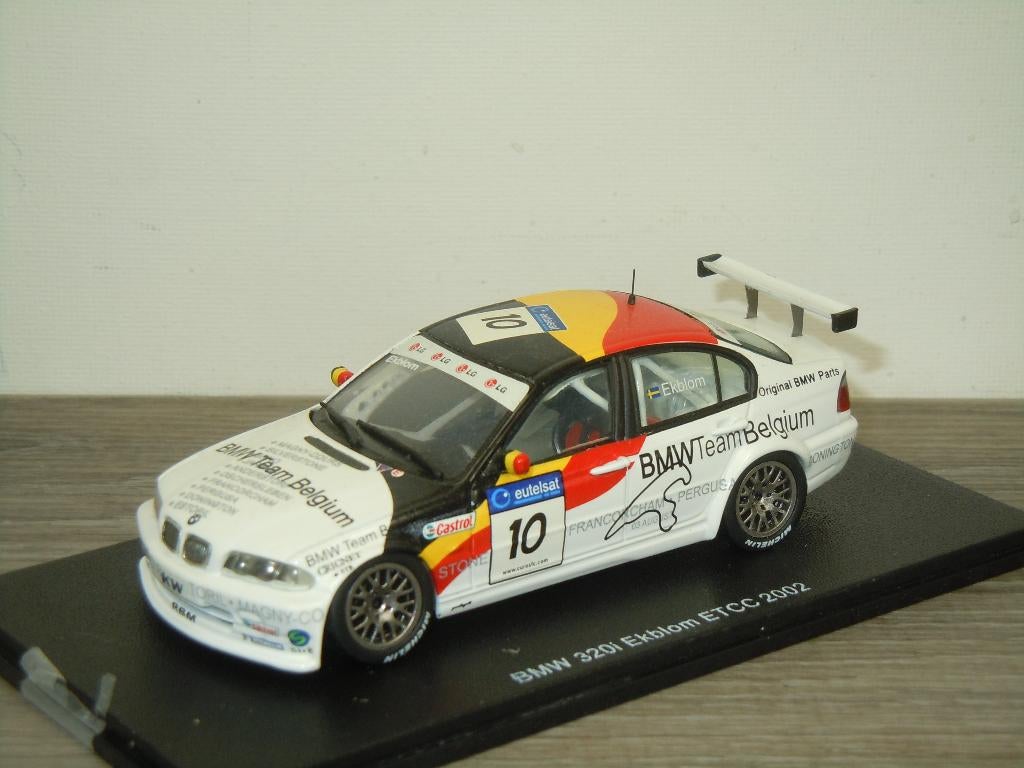 BMW 320i Ekblom ETCC 2002 - Spark S0403 - 1:43, Overige merken, Gebruikt, Duitsland, Auto