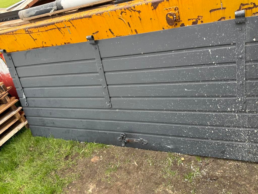 Tuindeur poort  90x212cm, Gebruikt, 80 tot 100 cm, Ophalen of Verzenden, Buitendeur