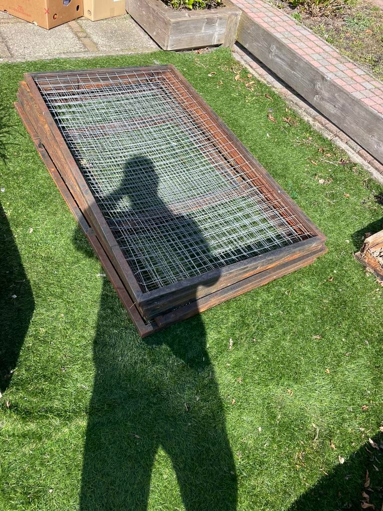 Tekoop 6 rekken 150 lang 88 hoog bieden maar, Ophalen, Gebruikt, 110 cm of meer, 90 cm of meer