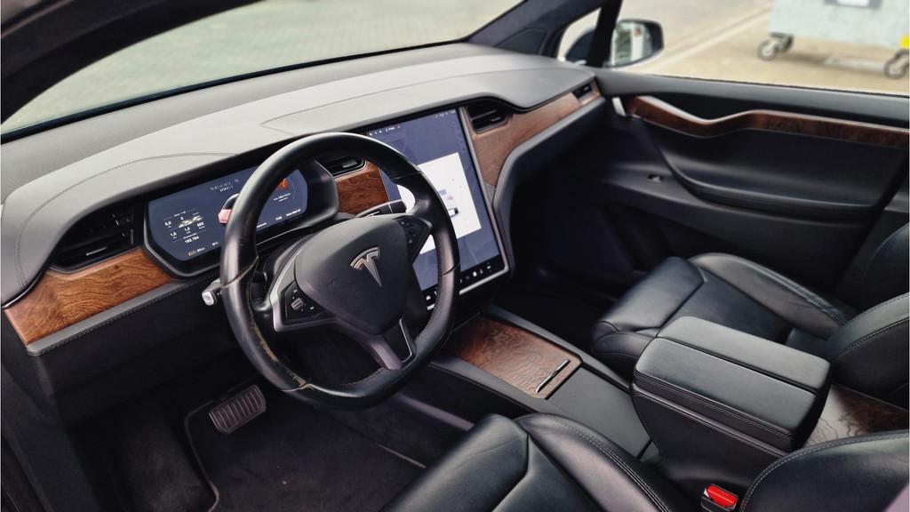 Tesla Model X 100D |TREKHAAK|STOELVW|CARPLAY|BTW|€ 0,35 -, Model X, Gebruikt, Zwart, 2433 kg