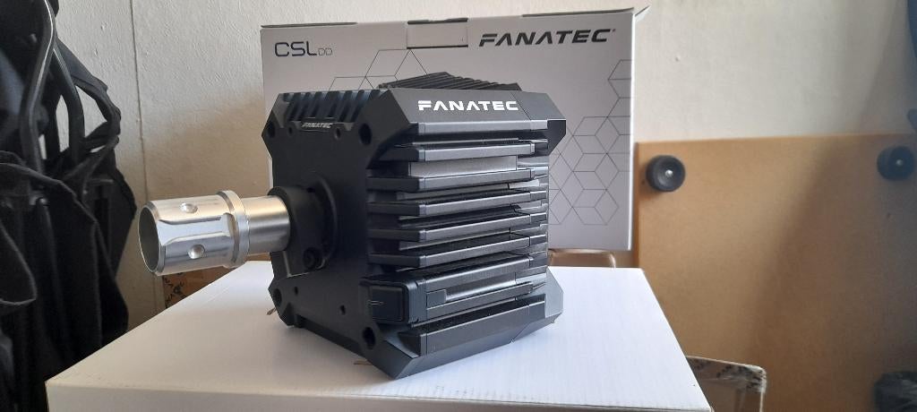 Fanatec CLS DD 8nm + WRC stuur + pedalen incl loadcell, Racestuur, Xbox, Ophalen of Verzenden, Zo goed als nieuw