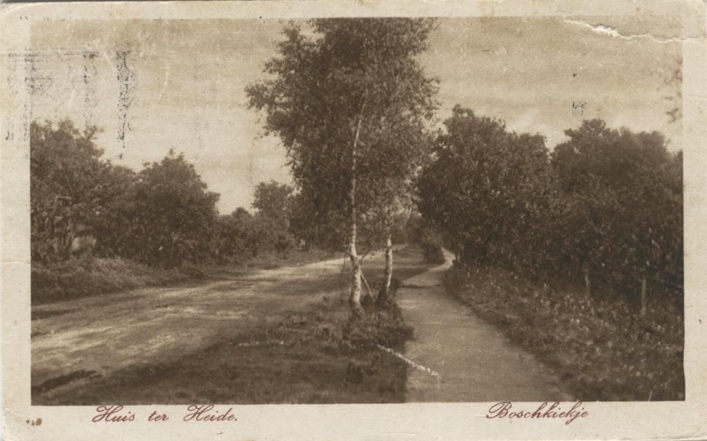 Huis ter Heide  Boschkiekje 1935, Verzenden, 1920 tot 1940, Gelopen, Utrecht
