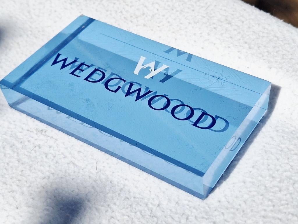 Wedgwood reklame display, Verzamelen, Merken en Reclamevoorwerpen, Ophalen of Verzenden