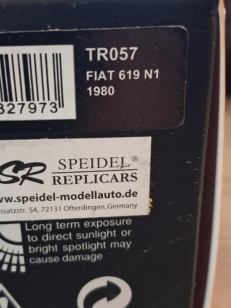 Ixo Models Fiat 619 N1 1980, Ophalen of Verzenden, Groter dan 1:32, Truck, Overige merken