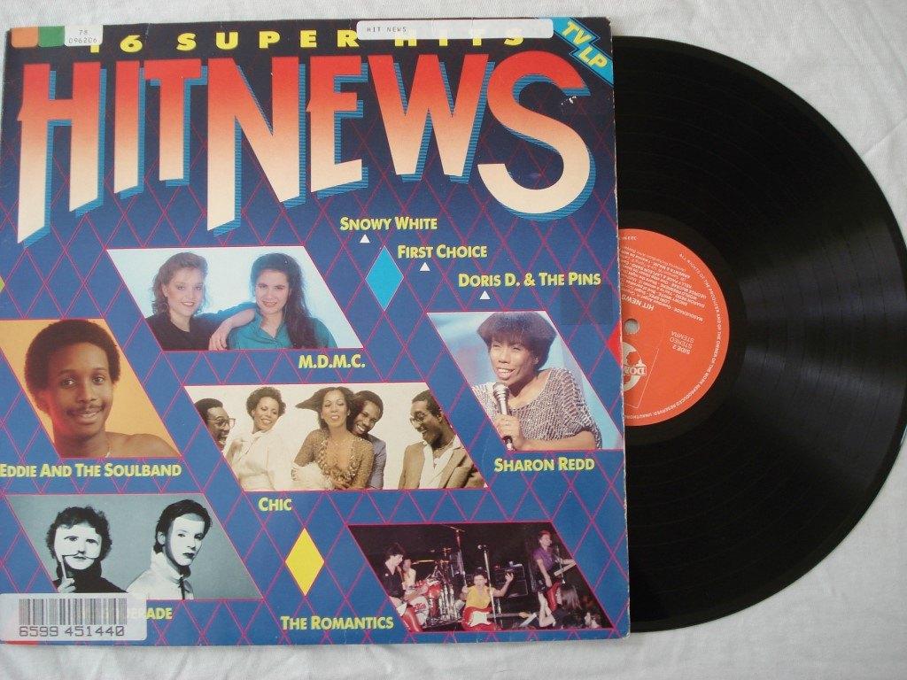 Hit News - 16 superhits, Cd's en Dvd's, Vinyl | Pop, Ophalen of Verzenden, 1980 - 1989, Gebruikt, 12 inch