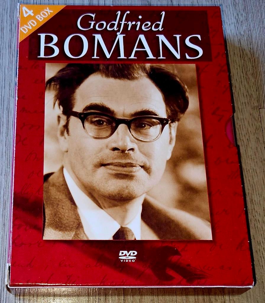 Godfried Bomans - 4 DVD Box, Alle leeftijden, Ophalen of Verzenden, Zo goed als nieuw