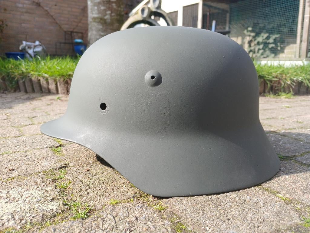 Duitse Replica helm m40, Verzenden, Landmacht, Duitsland, Helm of Baret
