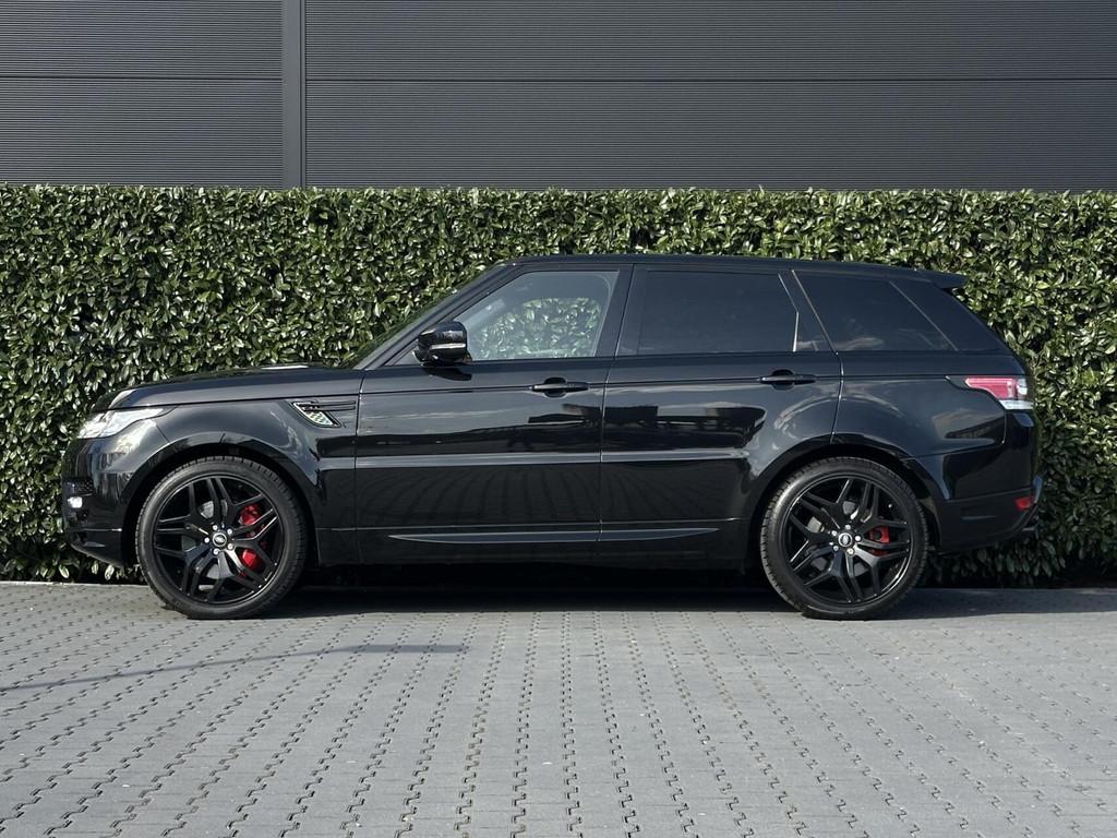 Land Rover Range Rover Sport 5.0 V8 Supercharged Autobiograp, Auto's, Land Rover, Automaat, Euro 5, 510 pk, Zwart