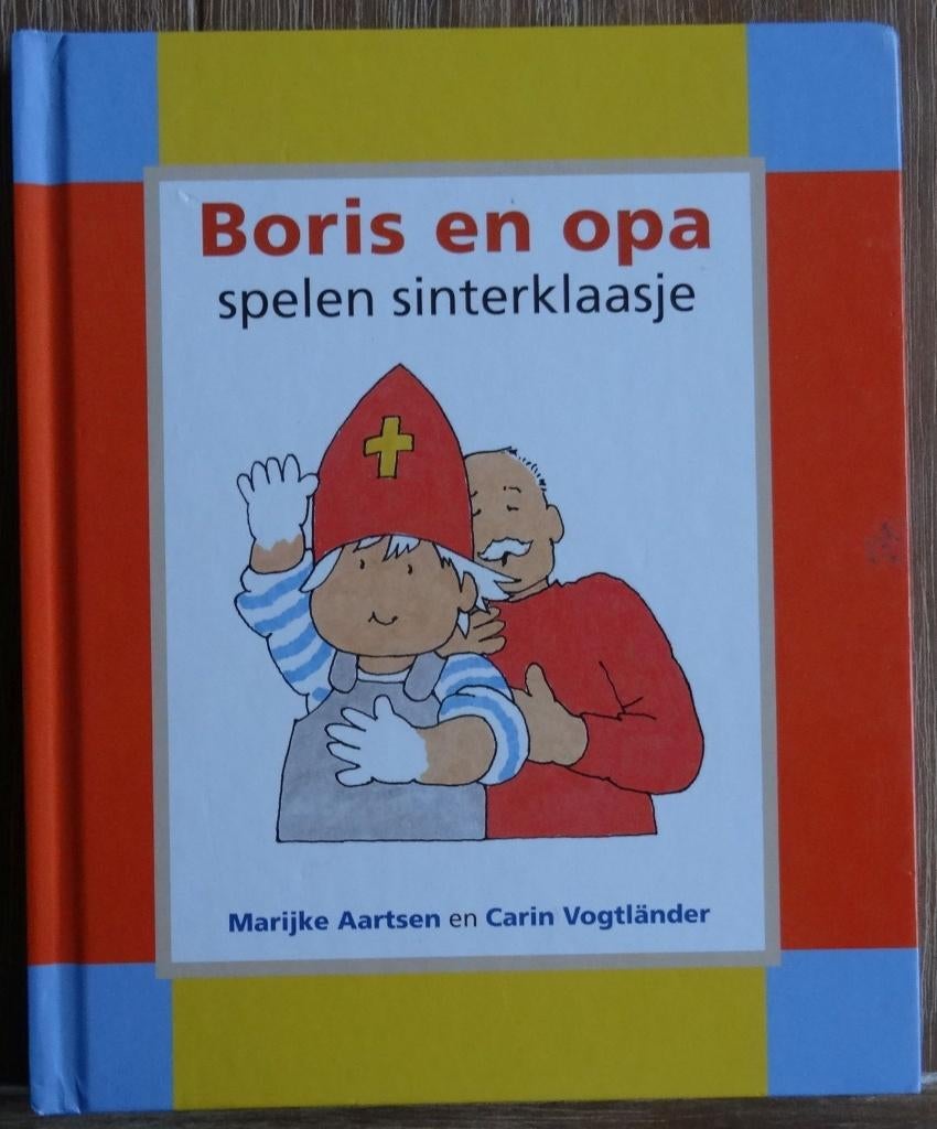 Boris en Opa spelen Sinterklaasje - Kimio - Sinterklaas, Ophalen of Verzenden, Zo goed als nieuw, Marijke Aartsen, 2 tot 3 jaar