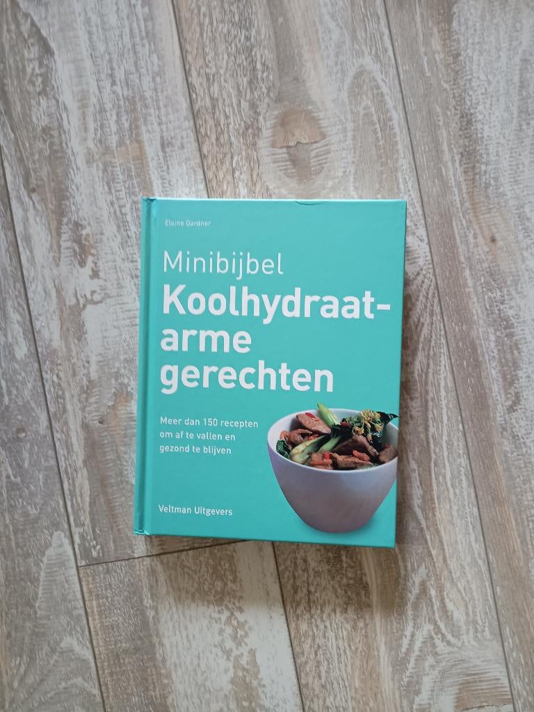 Kookboek Minibijbel Koolhydraatarme gerechten, Boeken, Ophalen of Verzenden, Nieuw