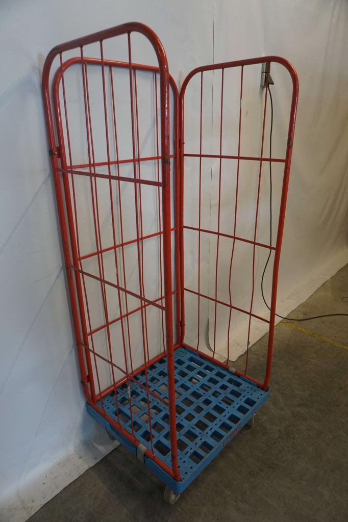 Rolcontainer transportwagen transportkar 3-heks, Gebruikt, Transportkar, Niet ingevuld, Ophalen