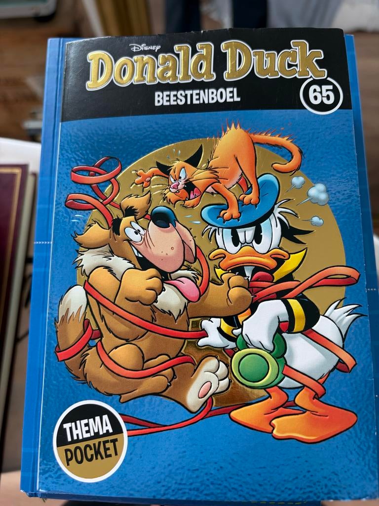 Donald Duck Thema Pocket 65: Beestenboel, Eén stripboek, Ophalen of Verzenden, Gelezen