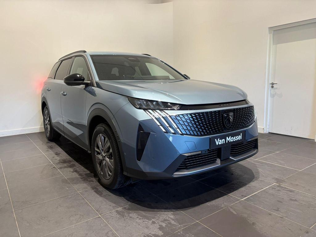 Peugeot 5008 1.2 Hybrid 145 Allure | 21%-Btw Vrije Weken! |, Stof, Gebruikt, 1199 cc, Blauw