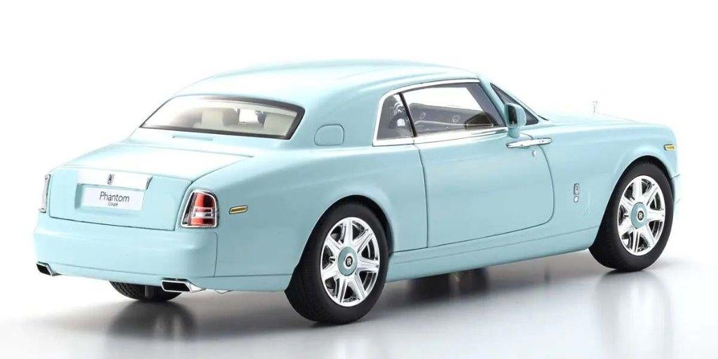 Kyosho 1:18 Rolls-Royce Phantom Coupé 2008 Turquoise, Ophalen of Verzenden, Nieuw, Auto, Kyosho
