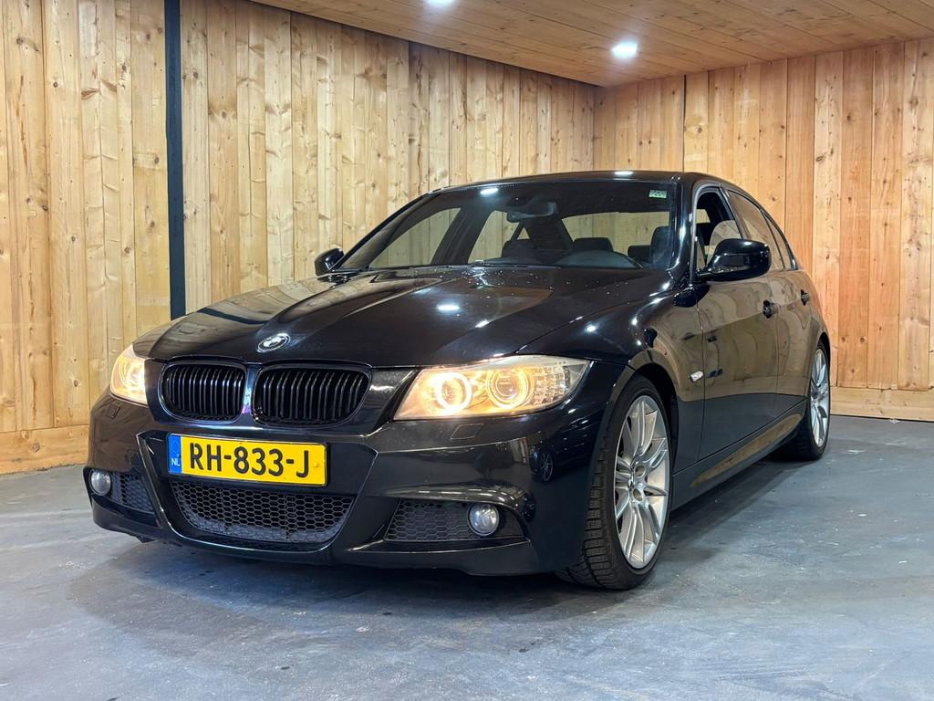 BMW 3-serie 318i Sedan 2008 Facelift M-pakket Lci Alcantara, Achterwielaandrijving, Zwart, Bedrijf, Handgeschakeld