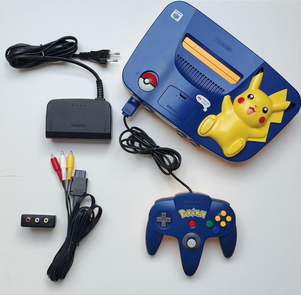 Gerefurbished | Pokémon Pikachu Nintendo 64 | N64 | Topstaat, Ophalen of Verzenden, Zo goed als nieuw, Met 1 controller
