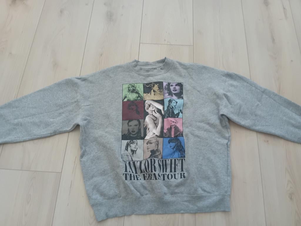 Taylor Swift trui, Kleding | Dames, Truien en Vesten, Ophalen of Verzenden, Taylor Swift, Maat 34 (XS) of kleiner, Grijs