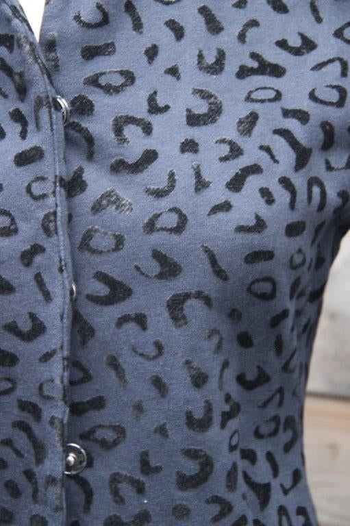 Jasje donkerblauw Purdey mt M drukknoop Vaste prijs, Maat 38/40 (M), Zo goed als nieuw, Purdey, Jasje