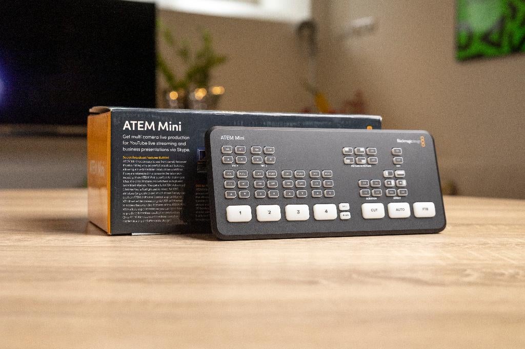 Blackmagic ATEM Mini, Audio, Tv en Foto, Professionele Audio-, Tv- en Video-apparatuur, Zo goed als nieuw, Video, Ophalen of Verzenden