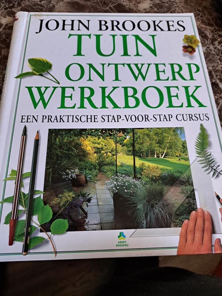 John Brookes Tuin Ontwerp Werkboek, Boeken, Ophalen of Verzenden